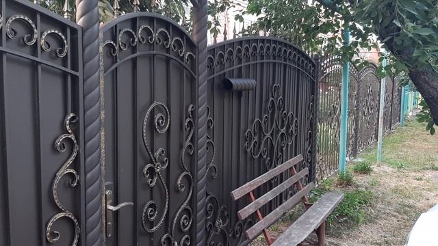 забор из холодной ковки