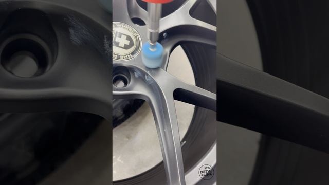 Полируем диски гибким валом #детейлинг #detailing #уходзаавто #polish #полировка #flex