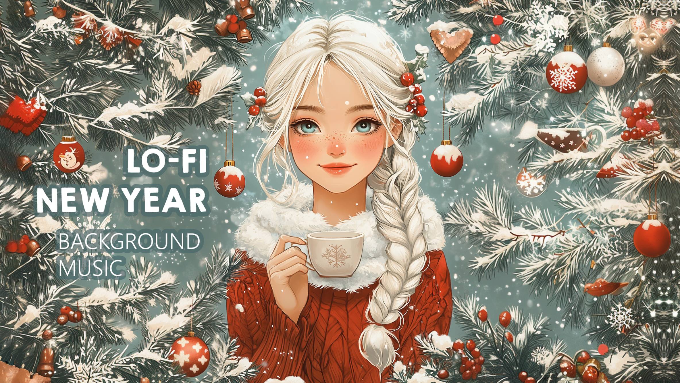 🎆✨ "Happy Lofi New Year – Chill Beats to Start the New Year Right!" ❄️🎶