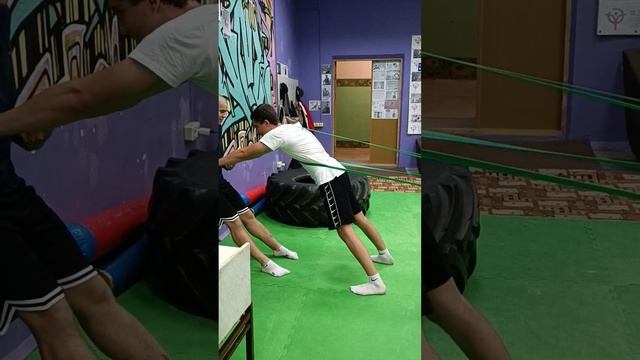 ГимнАсТиКа с Резиновыми Петлями 3.08.2024 ЛовКость в Зале ФВСА. СКК "Вместе"