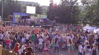 Флеш Моб на День Молодежи Бийск Бульвар Петра I