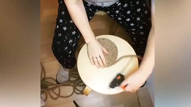 DIY Бюджетная Интерьерная корзина из джута | корзина своими руками | basket