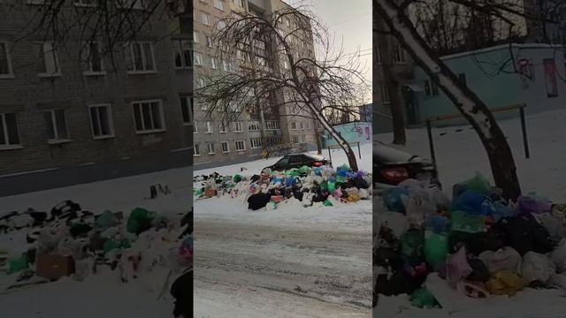 🗑 Огромная свалка образовалась в Ульяновске