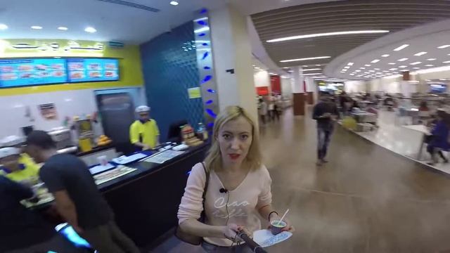 Видеообзор: Дубай/ Где поесть в Дубае/ Food-court Burjuman mall/Fish world