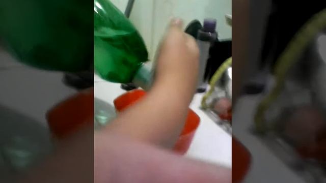 самый простой рецепт слайма!из воды,гелья для душа,и шампуня,тетробарат натрия
