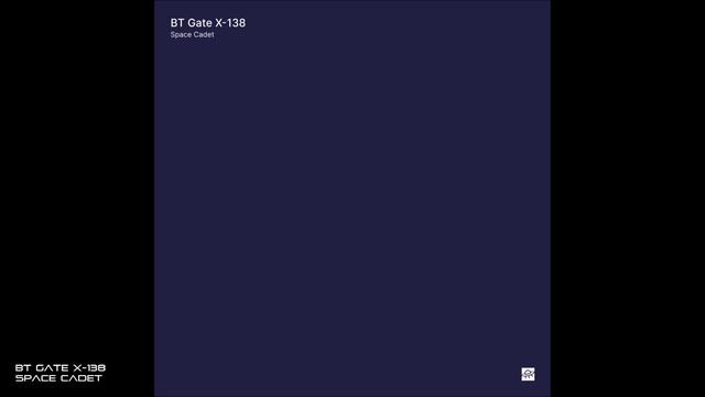 BT Gate X-138 - Space Cadet