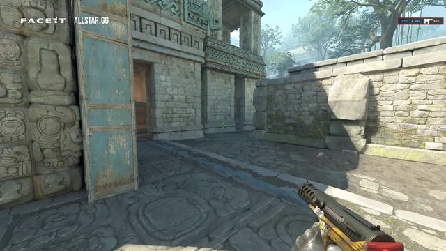 CS2. FaceIT. Ancient. AGRESSIVE PISTOLS ROUND 4 KILLS:WIN
