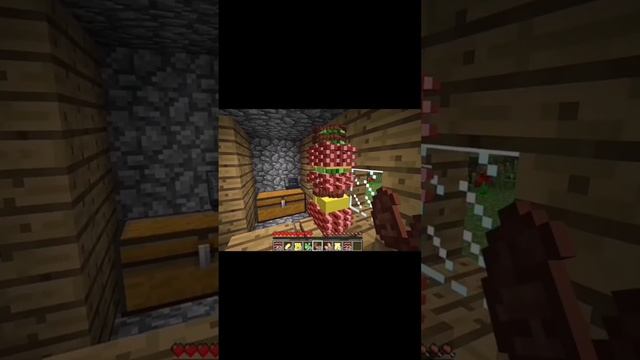 Майнкрафт под трек Бискас - удали меня. #wicsur #shorts #minecraft