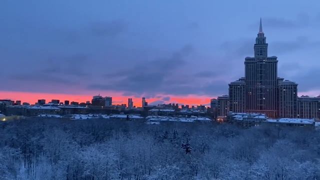 🌄Первое утро нового года сегодня было невероятно красивым🌄