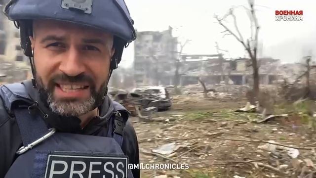 Наступление на азовсталь братьев из Чеченской республики..