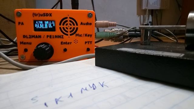 Телеграфное QRP QSO с R8MF