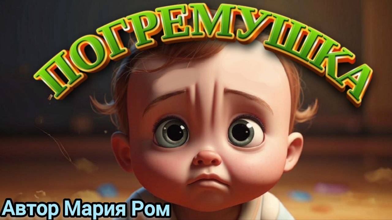 ПОГРЕМУШКА. Автор Мария Ром. Стихотворение для детей #стих #стихи #детям #детскиестихи