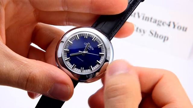 Hands-on video Review of Raketa Cornavin NOS Soviet Watch From 70s