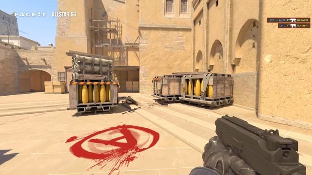 CS2.FaceIT. Mirage.4 kills:LOOSE
