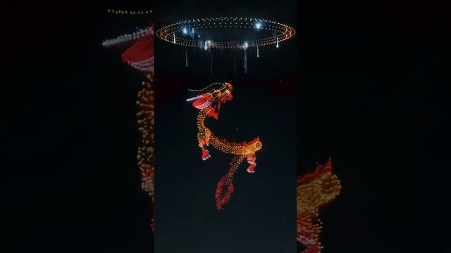 Китай в честь Нового года устроил крупнейшее в мире шоу беспилотников