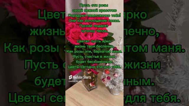 Букеты#Розы#Стихи о розах#anfisa_life_vlog