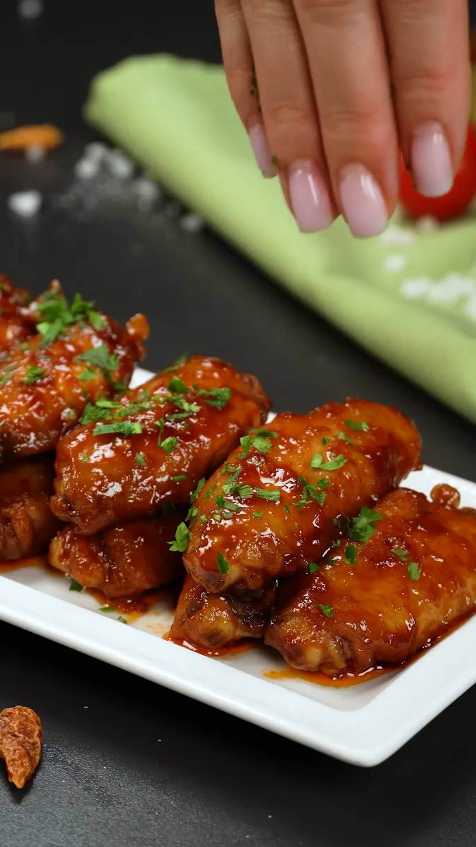 Все ищут рецепт этих куриных крылышек! Просто и вкусно