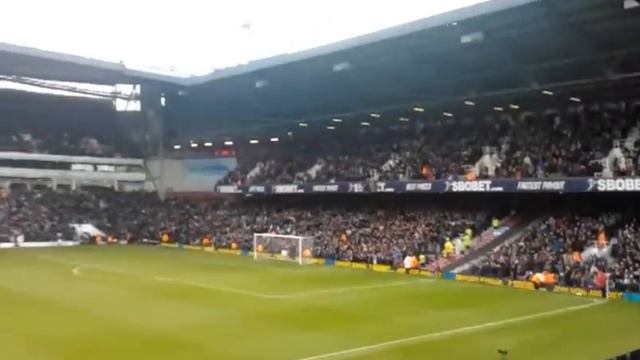 I'm Forever Blowing Bubbles. West Ham 3-1 West Brom 30/03/2013