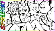 Incredibox Sprunki - Gray's Kiss Challenge / NEW COLORING PAGES/ Сoloring For FUN