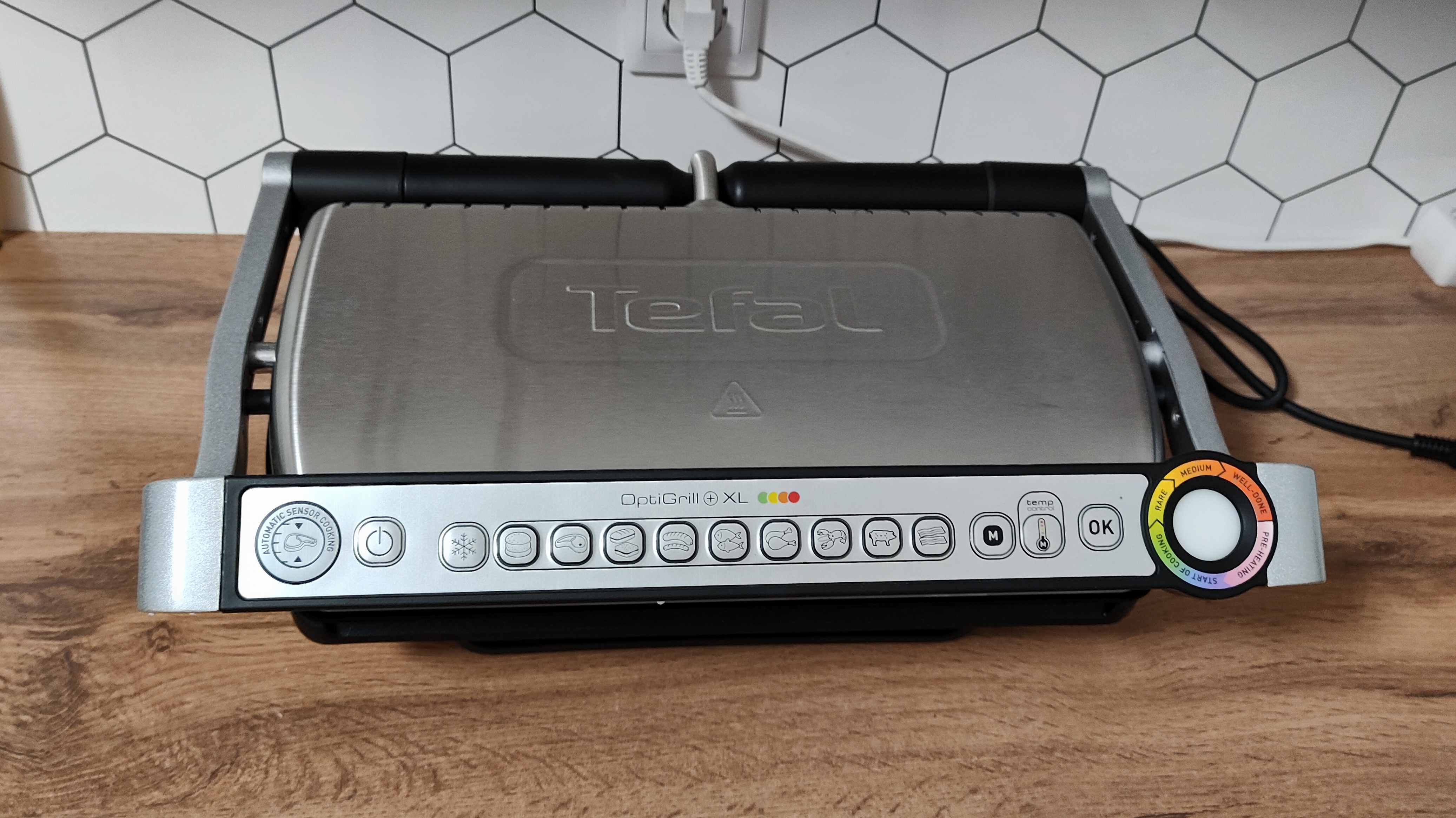 Обзор гриля Tefal Optigrill+ XL GC724D12