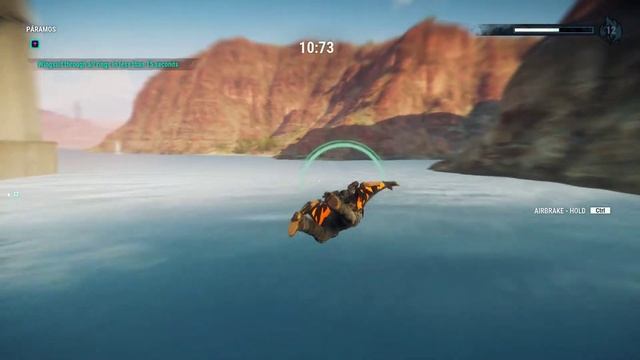 Just Cause 4 - Wingsuit through all rings in less than 15 seconds - Páramos