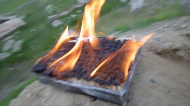 Что будет если поджечь 1650 спичек одновременно.(цепная реакция)