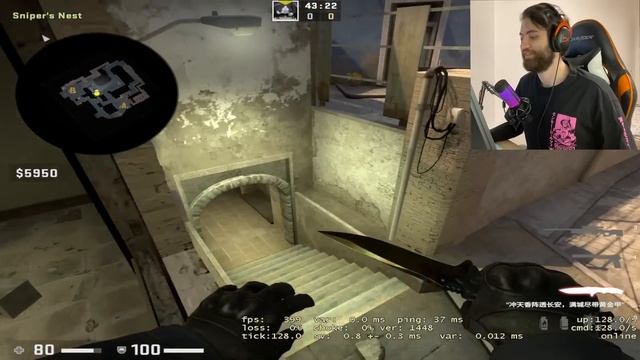 БАЗОВЫЕ ВЕЩИ В ИГРЕ С AWP НА MIRAGE ЗА КТ