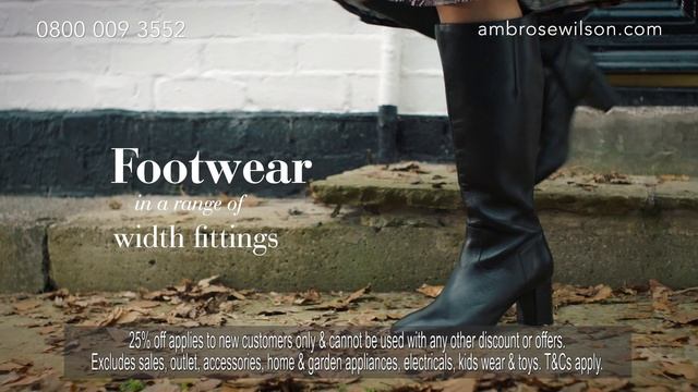 Ambrose Wilson Autumn TV Ad 2019