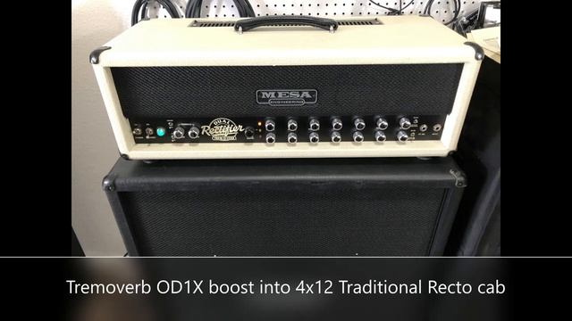 Mesa Boogie Rectifier Tremoverb into OS & Trad cabs with Mark IIB & IIC extras