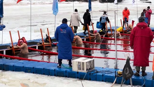 25 м брасс. Зимнее плавание. Кубок Большой Невы. Этап Кубка России. Мороз.