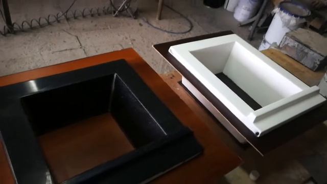 Изготовление матрицы и изделия ниши колумбария из стеклопластика - 1 этап