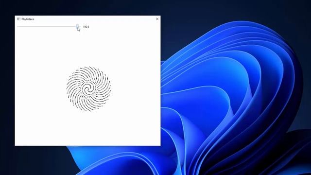 MATH. Phyllotaxis