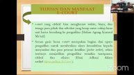Diskusi Bagian Hukum Acara : Dialektika Pelaksanaan E-Court di Era New Normal