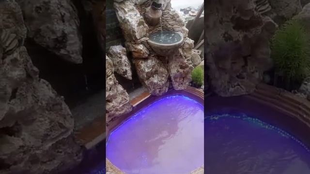 ВОДОПАД из природного камня