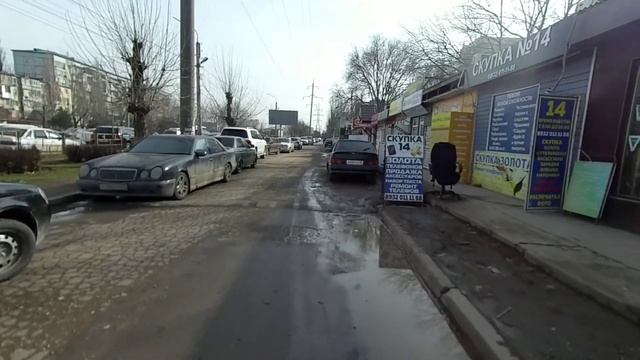 Walking Makhachkala, Imam Shamil Avenue (January 26, 2021) part1