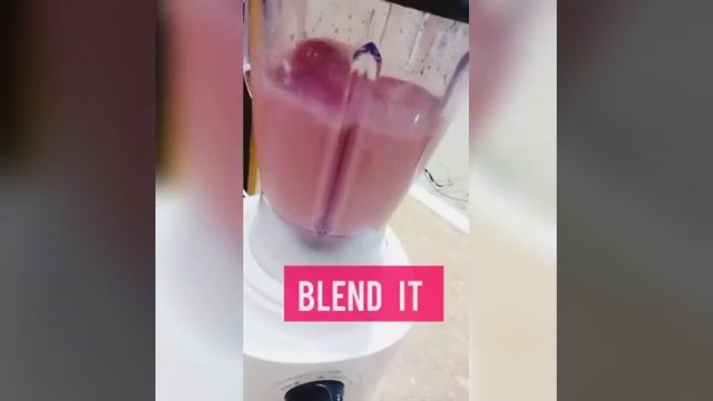 Yummy easy Strawberry Ice cream shake