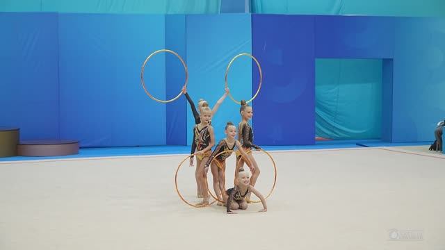 Морозова Сладислава 2016гр первенство Красноярского края Группа Звездочки Обруч 12 ноября 2024