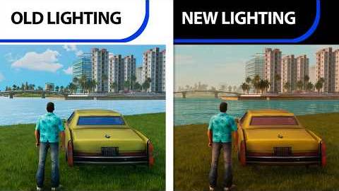 GTA The Trilogy | Old Lighting VS New Lighting | Graphics Comparison | Сравнение графики