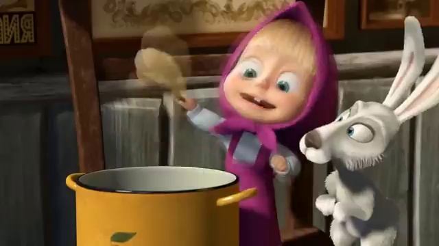 Маша  Противоположность and The Bear - Recipe For Disaster 🍲 Masha plus porridge l funny cartoon.