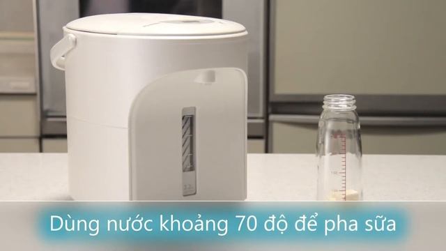 Hướng dẫn pha sữa Meiji thanh số 0