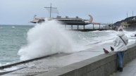 В Крыму объявили штормовое предупреждение из-за сильного ветра