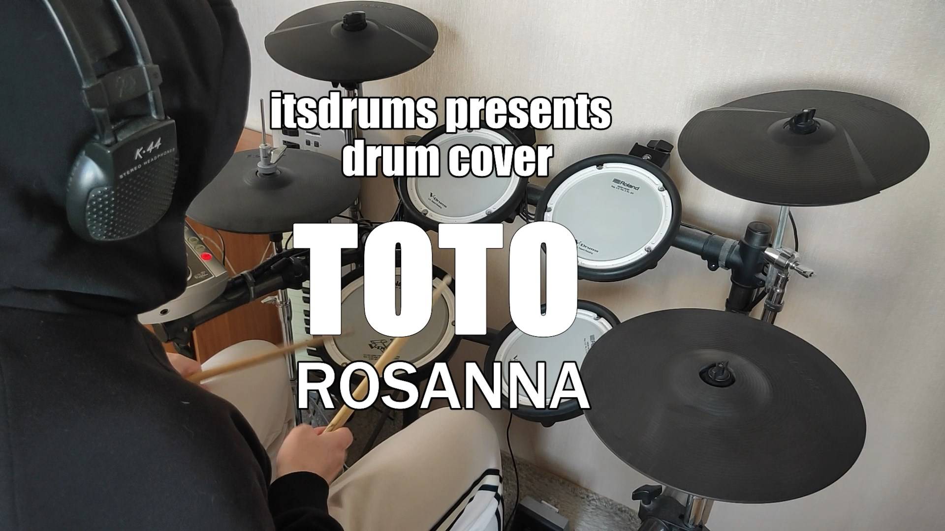 Toto - Rosanna (Drum Cover by @itsdrums)