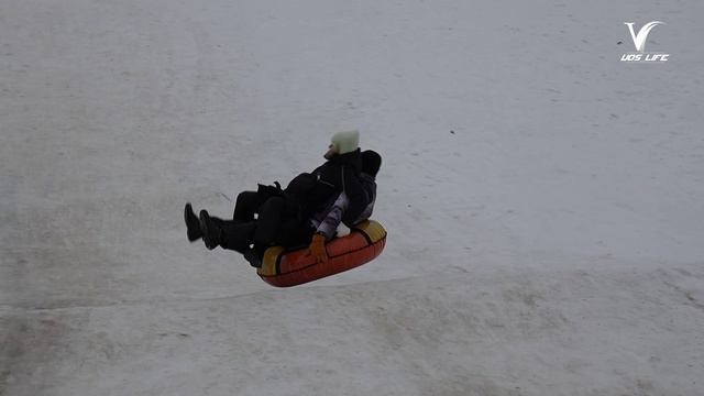 ГОНКИ НА ВАТРУШКАХ В КРИВЯКИНО: СМЕХ, СНЕГ И СКОРОСТЬ!