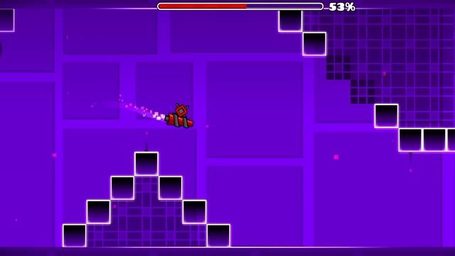 geometry dash lite Back on Track прохождение уровня с первой попытки на все три монеты