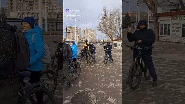 новогодний велозаезд