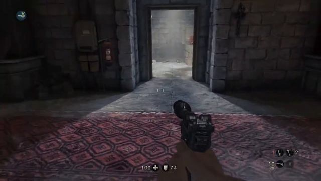 Прохождение Wolfenstein The Old Blood + МОНТАЖ. Глава 2 Гавань.