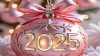 Красивое Поздравление с Новым годом 2025!
