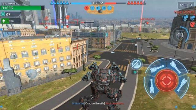 War Robots AleX࿋RuNKeeLDans - Test server - Titan Kid
