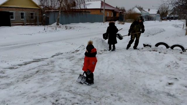 Папины помощники.