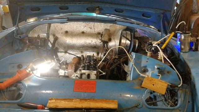 Эксперимент ЭГЭ на ДВС ЗМЗ-21А